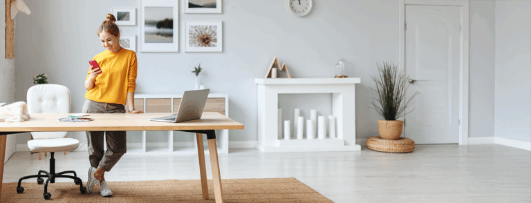 Bungalow für Homeoffice und Freizeit: Flexible Nutzung von Räumen