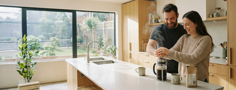 Modernes Bungalow-Design: Offene Räume und viel Tageslicht